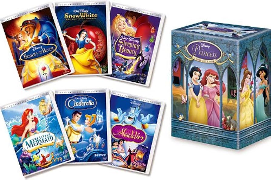 Amazon.co.jp: ディズニープリンセス コンプリートBOX (期間限定) [DVD
