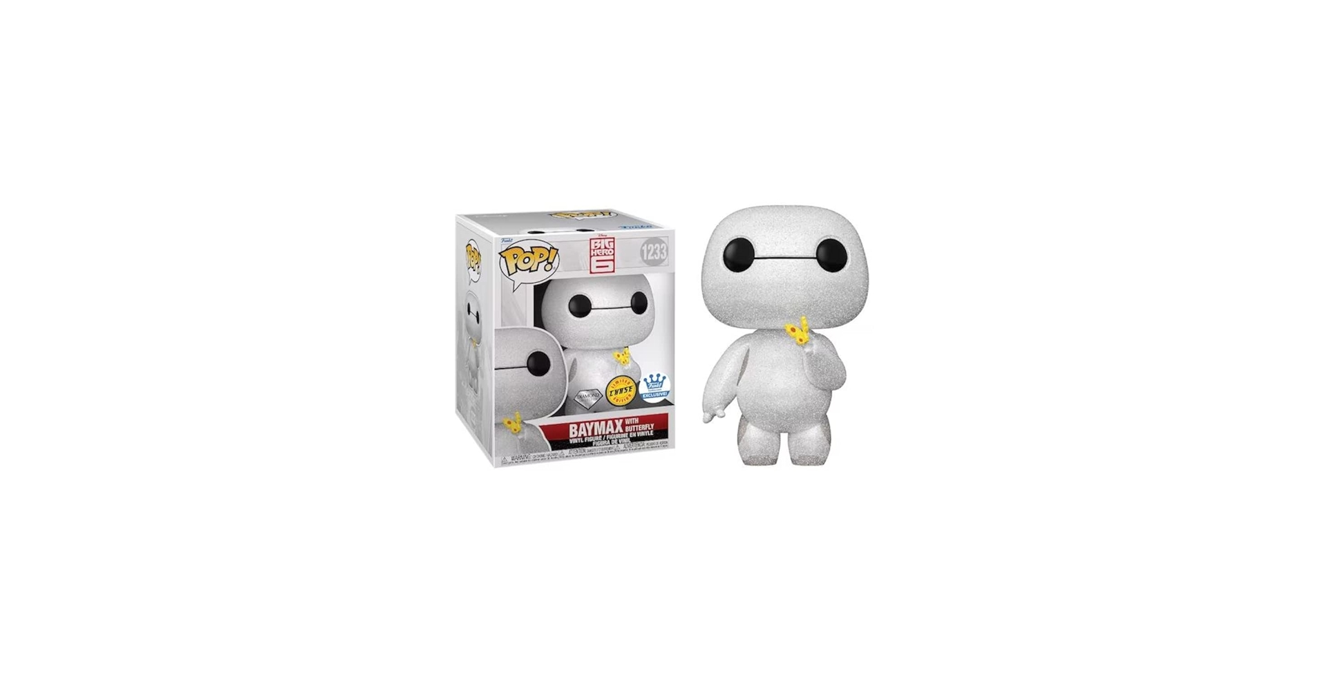 Amazon.com: Funko POP! Big Hero 6 - Baymax with Butterfly 6