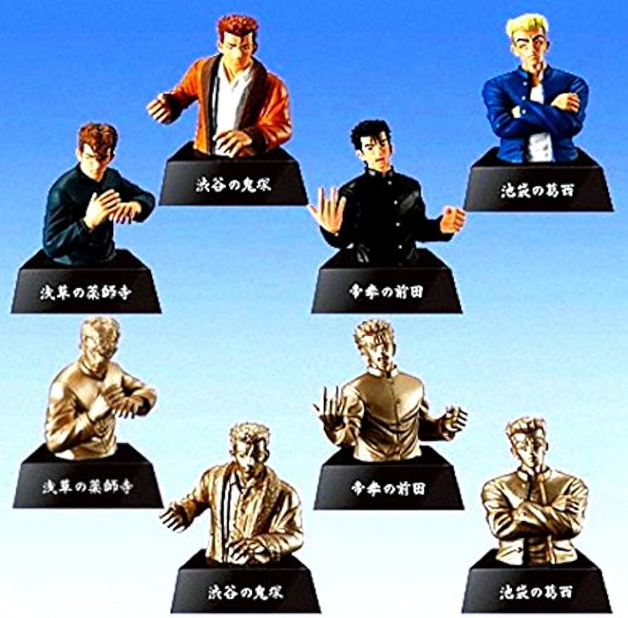 Amazon | バンダイ ろくでなしBLUES ファイティングコレクション 全8種