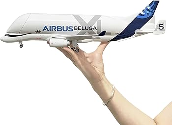 Amazon.co.jp: 1:150スケール スーパーベルーガ XL 飛行機模型 前鼻