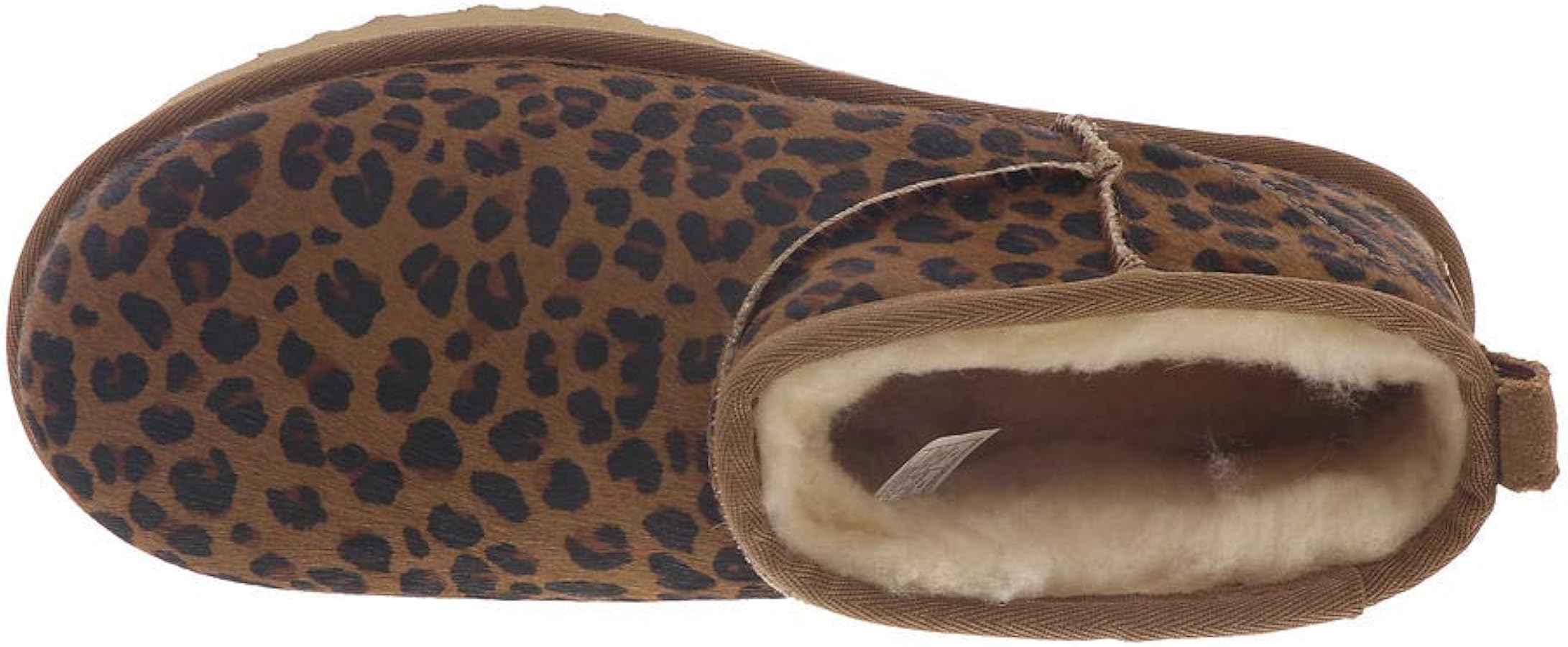 Amazon | UGG レディース クラシック ウルトラミニ ヒョウ柄 アンクル