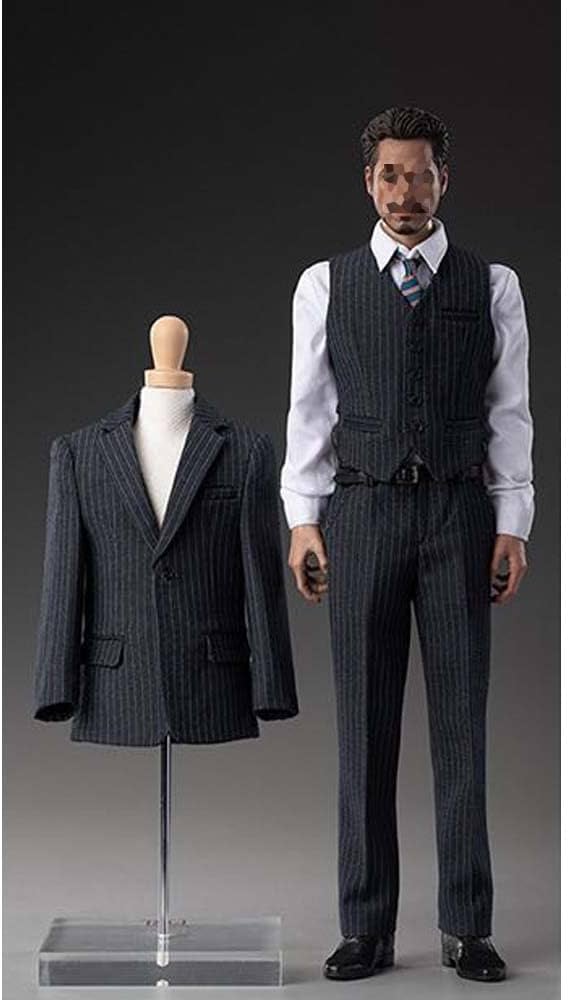 Amazon.co.jp: 1/6 フィギュア ビジネススーツ 男性 衣装 人形