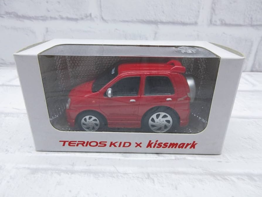 Amazon | ミニカー ダイハツ テリオスキッド キスマーク レッド