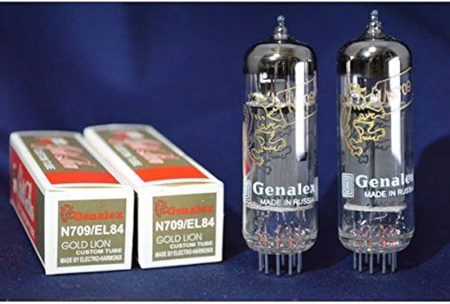 Amazon | GENALEX GOLD LION N709 / EL84 マッチド2本組 [並行輸入品