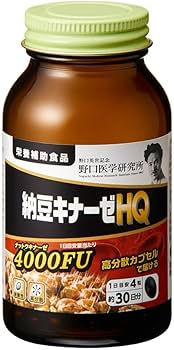 Amazon | 単品【Dream in Tokyo】 野口 納豆キナーゼHQ 120粒 納豆