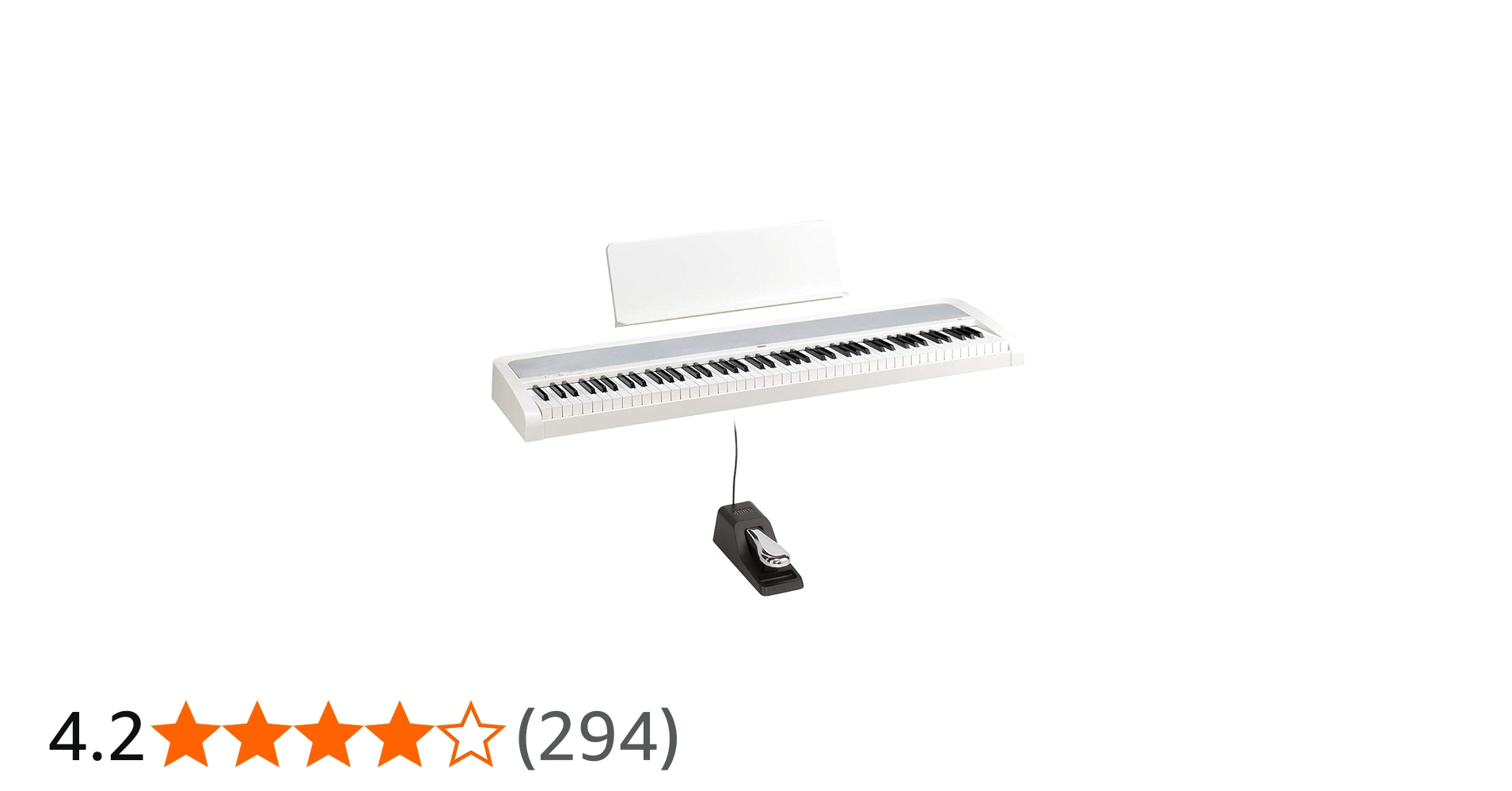 ペダル・譜面台有り KORG 電子ピアノ B2 デジタルピアノ ビギナー