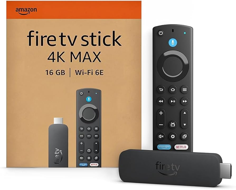 Amazon Fire TV Stick 4K Max (Newest gen), supports Wi-Fi 6E