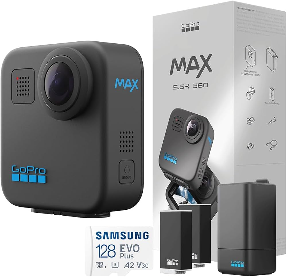 Amazon | GoPro公式限定 GoPro MAX + デュアルバッテリーチャージャー