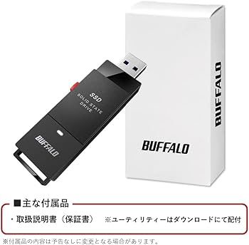 Amazon | 【Amazon.co.jp限定】バッファロー SSD 外付け 1.0TB 超小型