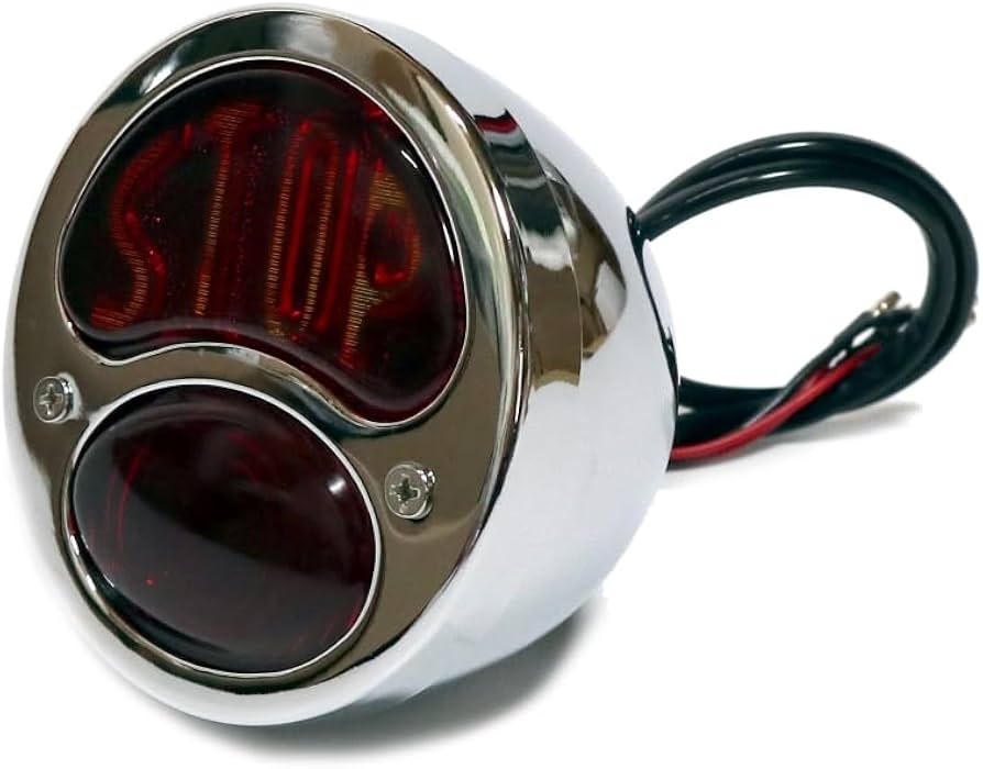 Amazon | 汎用 STOPテールランプ ビンテージ ストップランプ ガラス