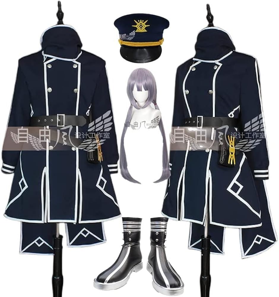 Amazon.co.jp: [HUTONG] 遊戯王 閃刀姫-ロゼ コスプレ衣装+ウィッグ+靴