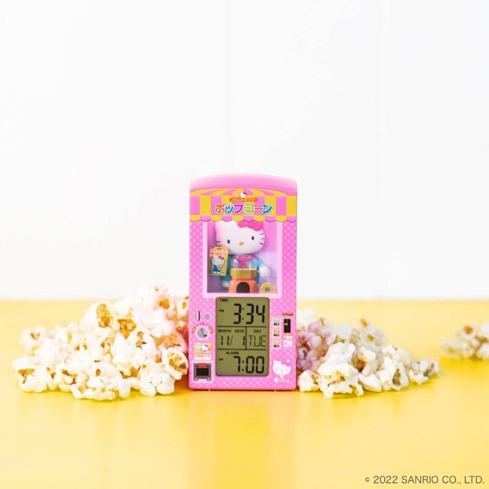 Amazon.co.jp: ハローキティのポンポンパック目覚まし時計BOOK