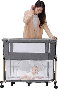 Amazon.co.jp: ZOOBLY ベビーベッド ミニ 添い寝 折りたたみ 持ち運び