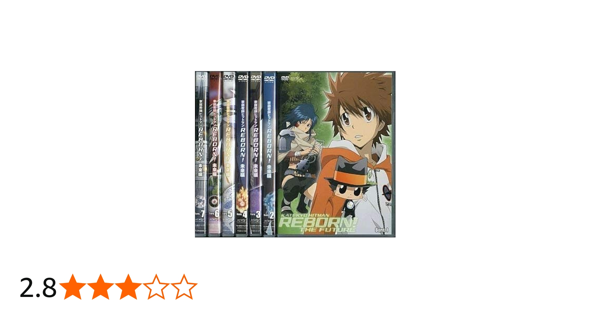 Amazon.co.jp: 家庭教師ヒットマン REBORN! 未来編 [レンタル落ち] 全7