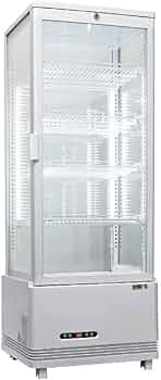 Amazon | レマコム 4面ガラス冷蔵ショーケース フォーシーズンシリーズ