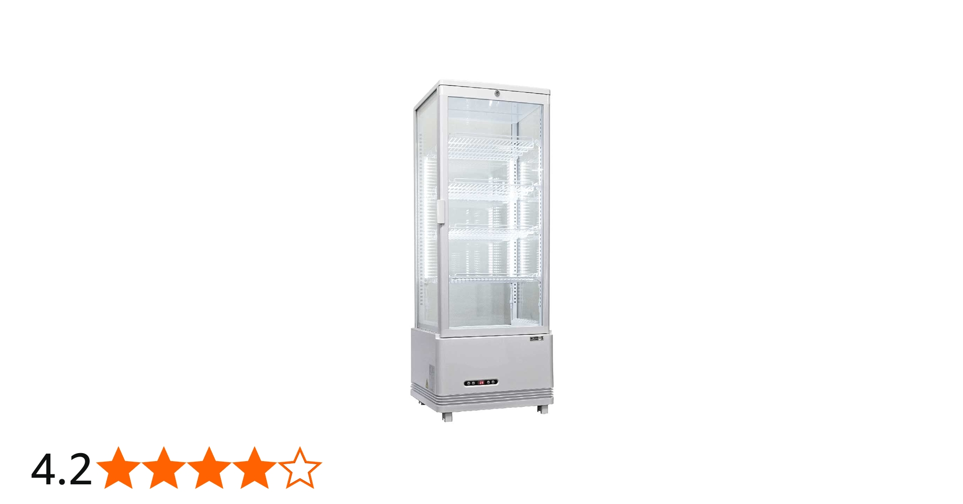 Amazon | レマコム 4面ガラス冷蔵ショーケース フォーシーズンシリーズ