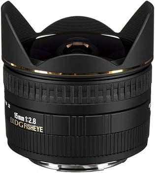 Sigma 15mm f/2.8 DG EX Diagonal Fisheye Lens for Canon DSLR Camera