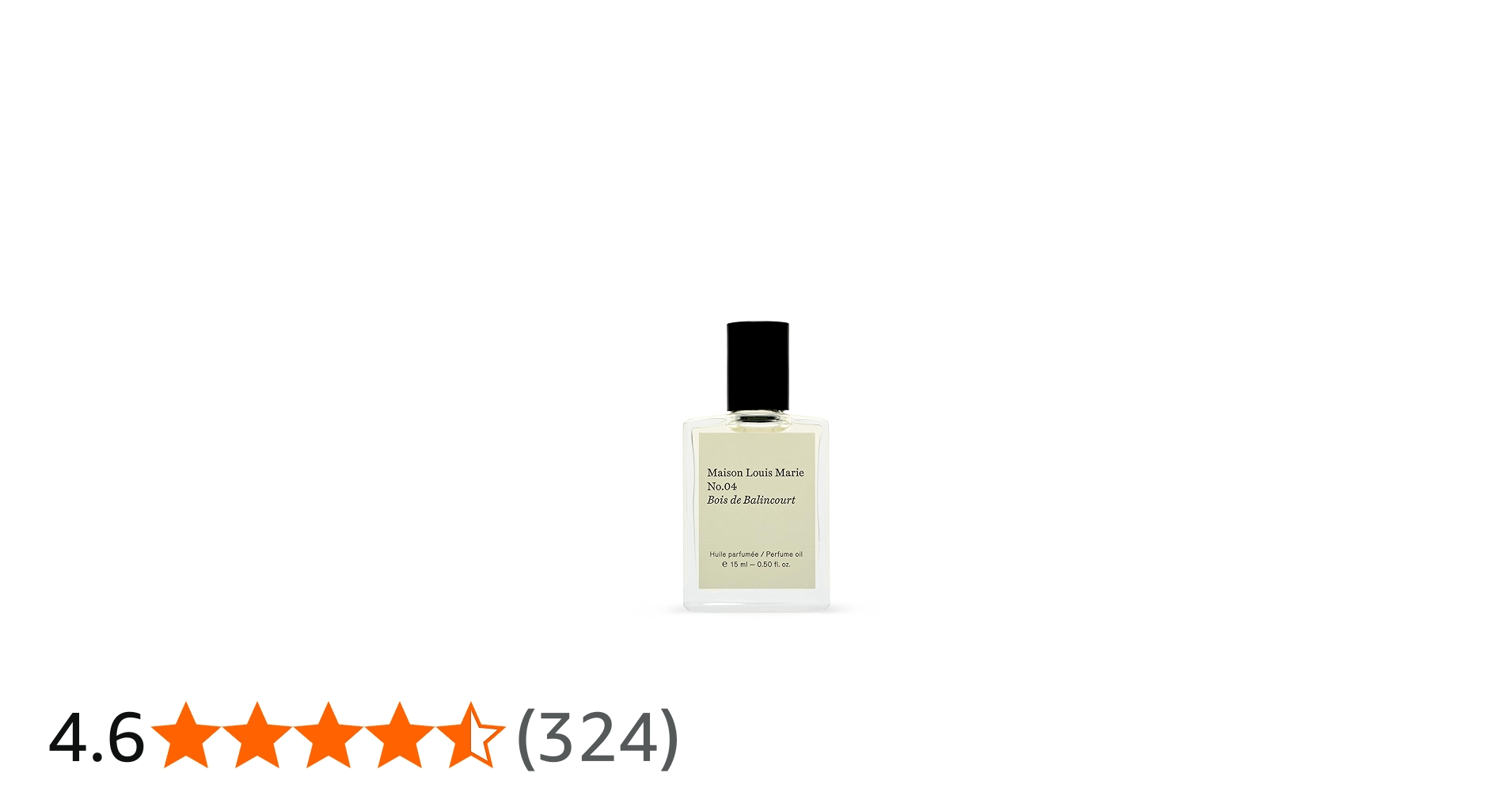 Amazon | Maison Louis Marie No.04 Bois de Balincourt Perfume Oil