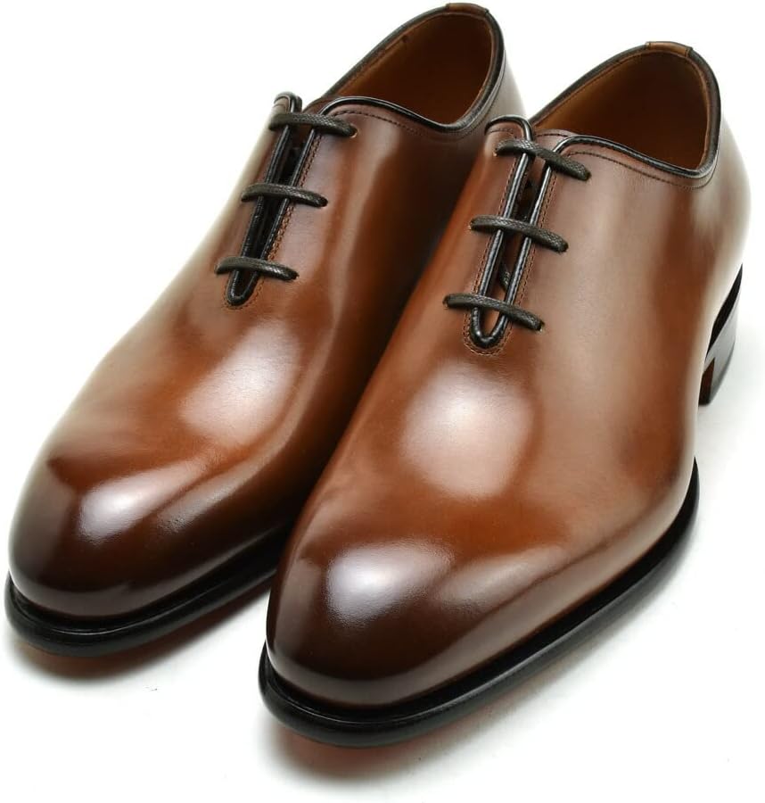 Amazon | [サントーニ] ビジネス ドレス プレーントゥ 革靴 紳士靴