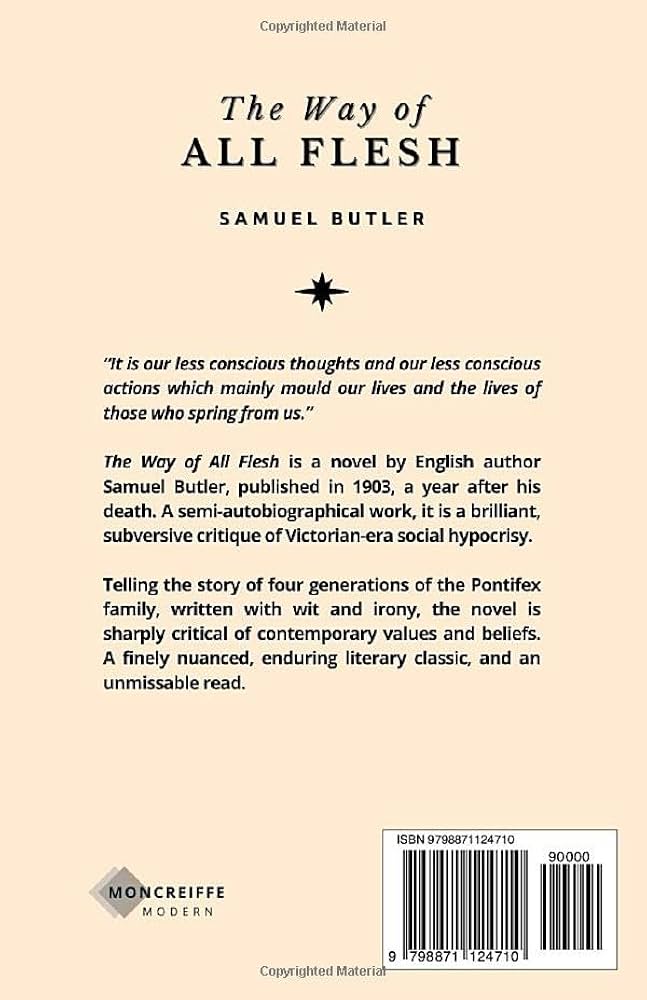 Amazon.com: The Way of All Flesh: The 1903 English Literature