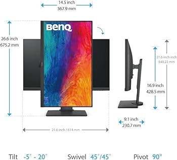 Amazon.com: BenQ PD2705Q AQCOLOR 27
