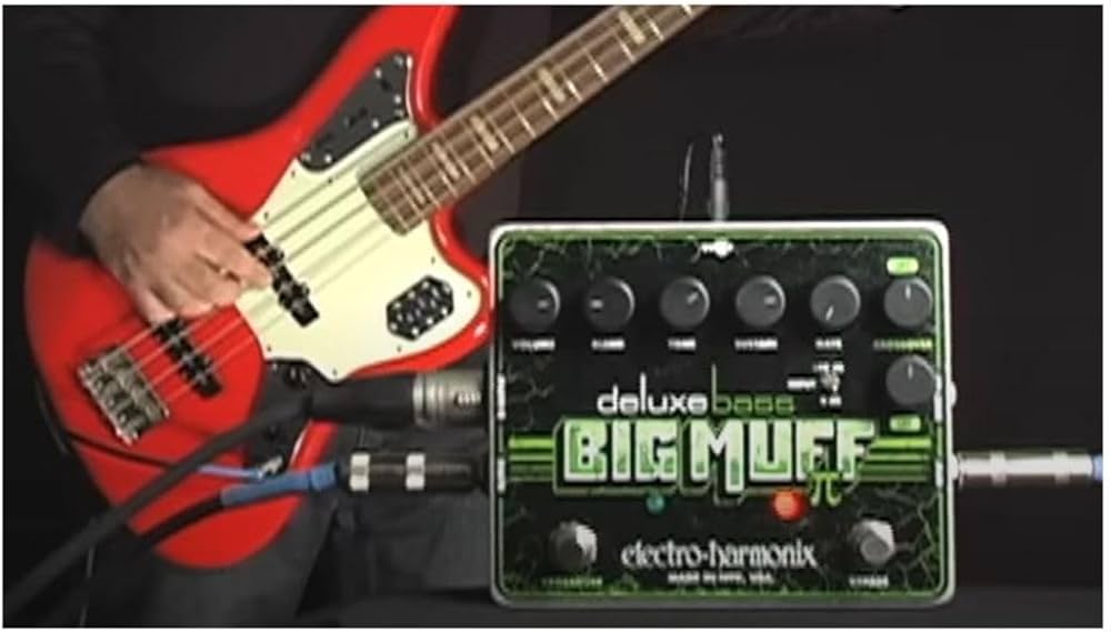 Electro-Harmonix Deluxe Bass Big Muff Pi Bass Distortion Effect