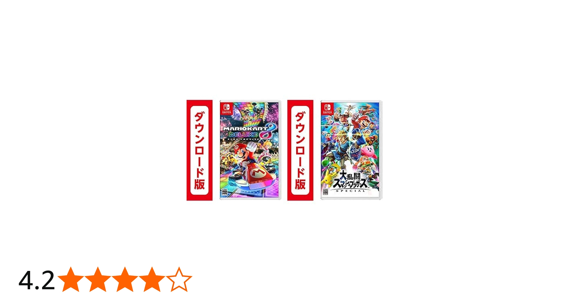 Amazon.co.jp: マリオカート8 デラックス|オンラインコード版 + 大乱闘