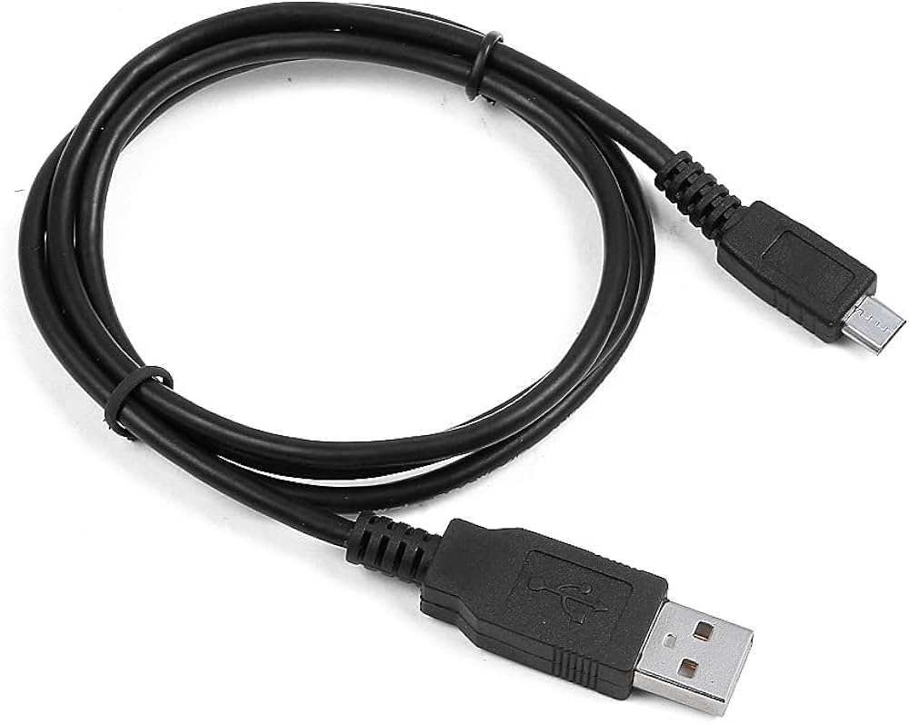 Amazon.com: (6ft) USB Cable Cord Lead Sync Black Wire Compatible