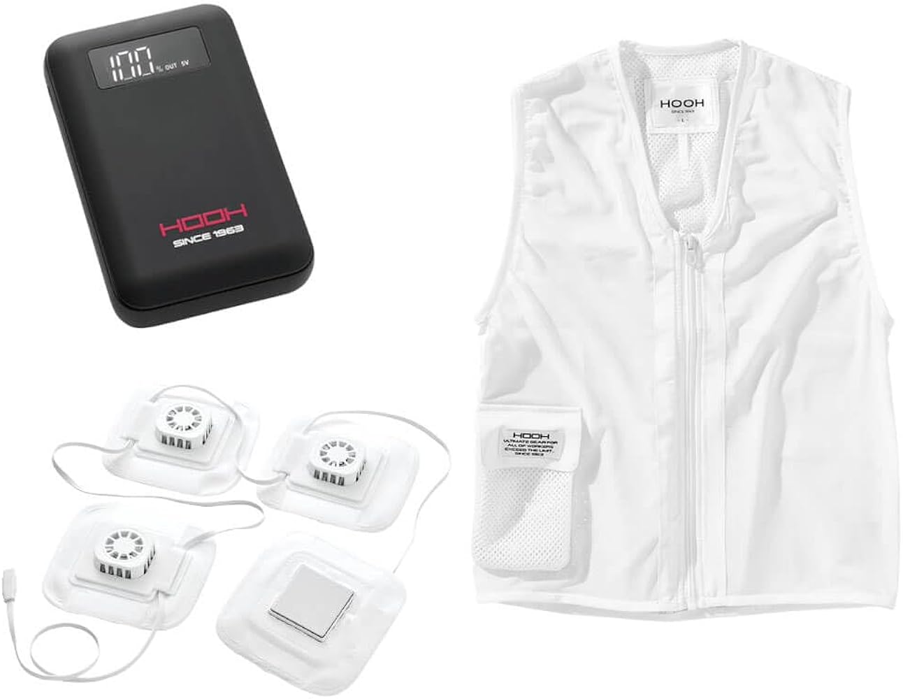Amazon.co.jp: [村上被服] HOOH ペルチェ ベスト &バッテリー セット