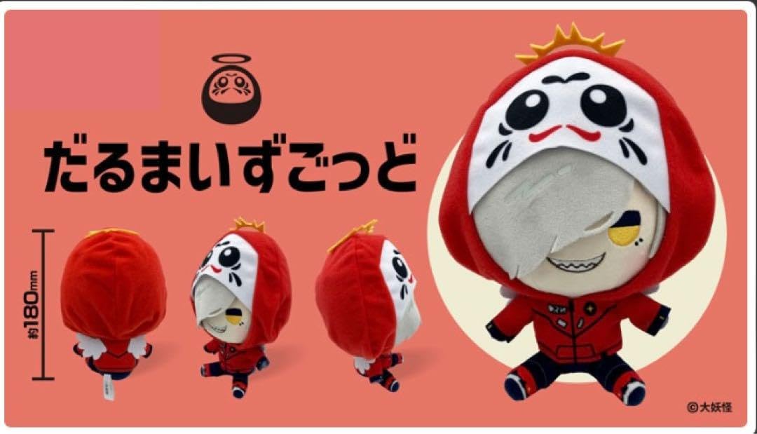 CrazyRaccoon マウスパッド だるまいずごっど ありさか crazyraccoon