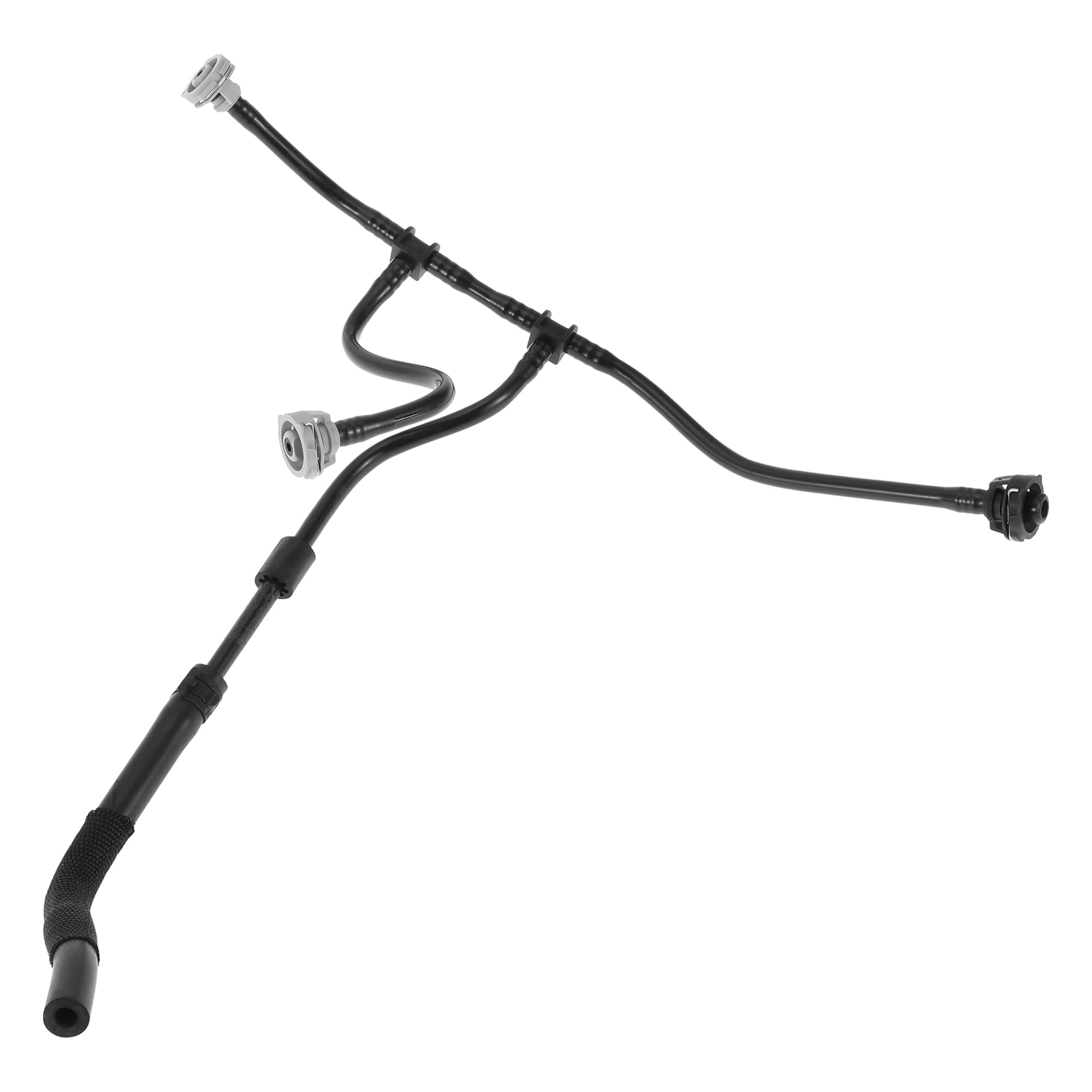 Amazon.com: Hihaha No.8K0121081BK Radiator Overflow Hose for Audi