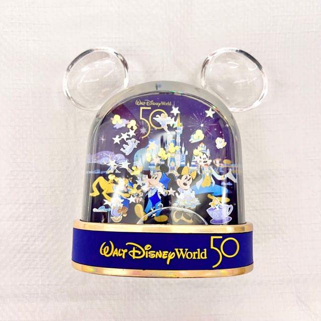 Amazon.co.jp: ディズニーワールド WDW 50周年 スノードーム : おもちゃ