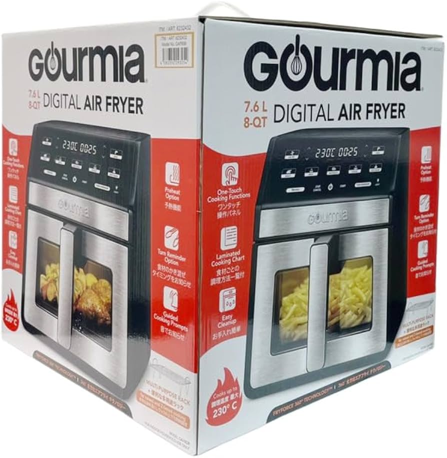 Amazon.co.jp: 【 コストコ 】GOURMIA デジタルフライヤー 7.6L GAF858