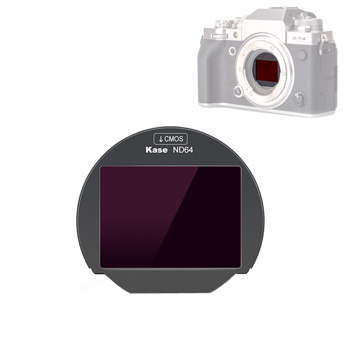 Amazon.com : Kase Clip-in ND64 Filter for Fuji X Camera Body,Built