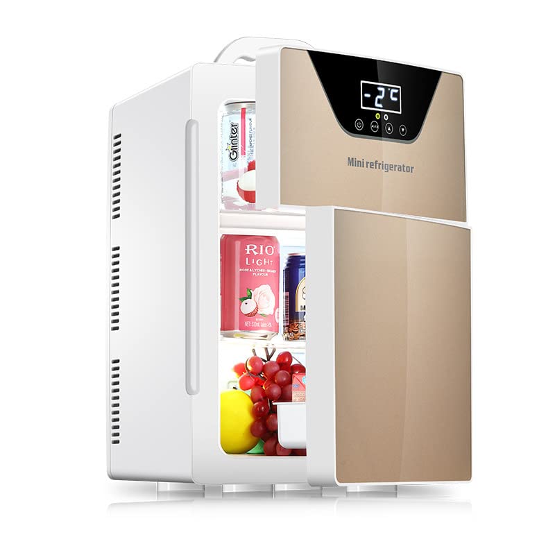 Amazon | ミニ冷蔵庫 冷温庫 保温庫 小型冷蔵庫 ツードア式 -9℃～65