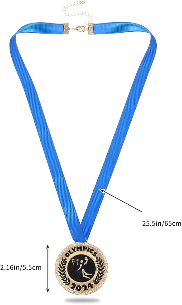 Amazon.com: Firopia Basketball Winner Award Medals Necklace for