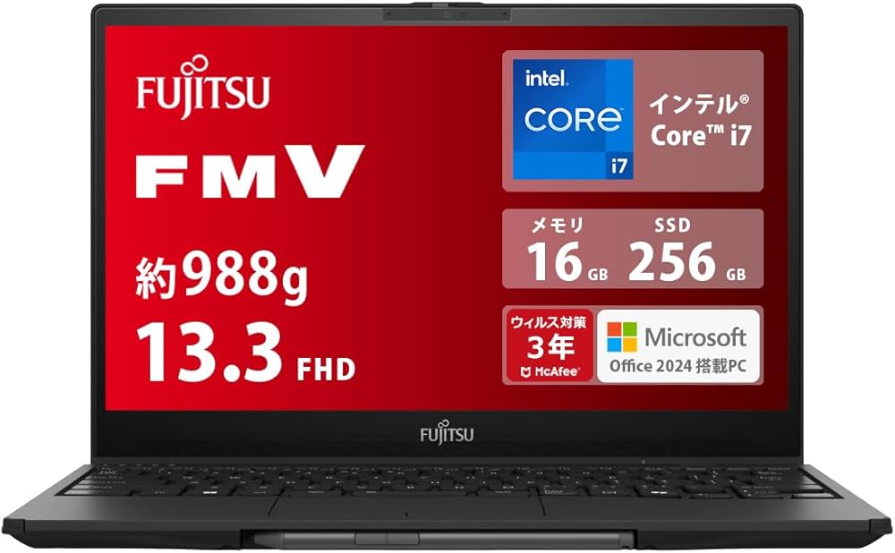 Amazon.co.jp: FMV 富士通 ノートパソコン 2in1 日本製 LIFEBOOK WU3