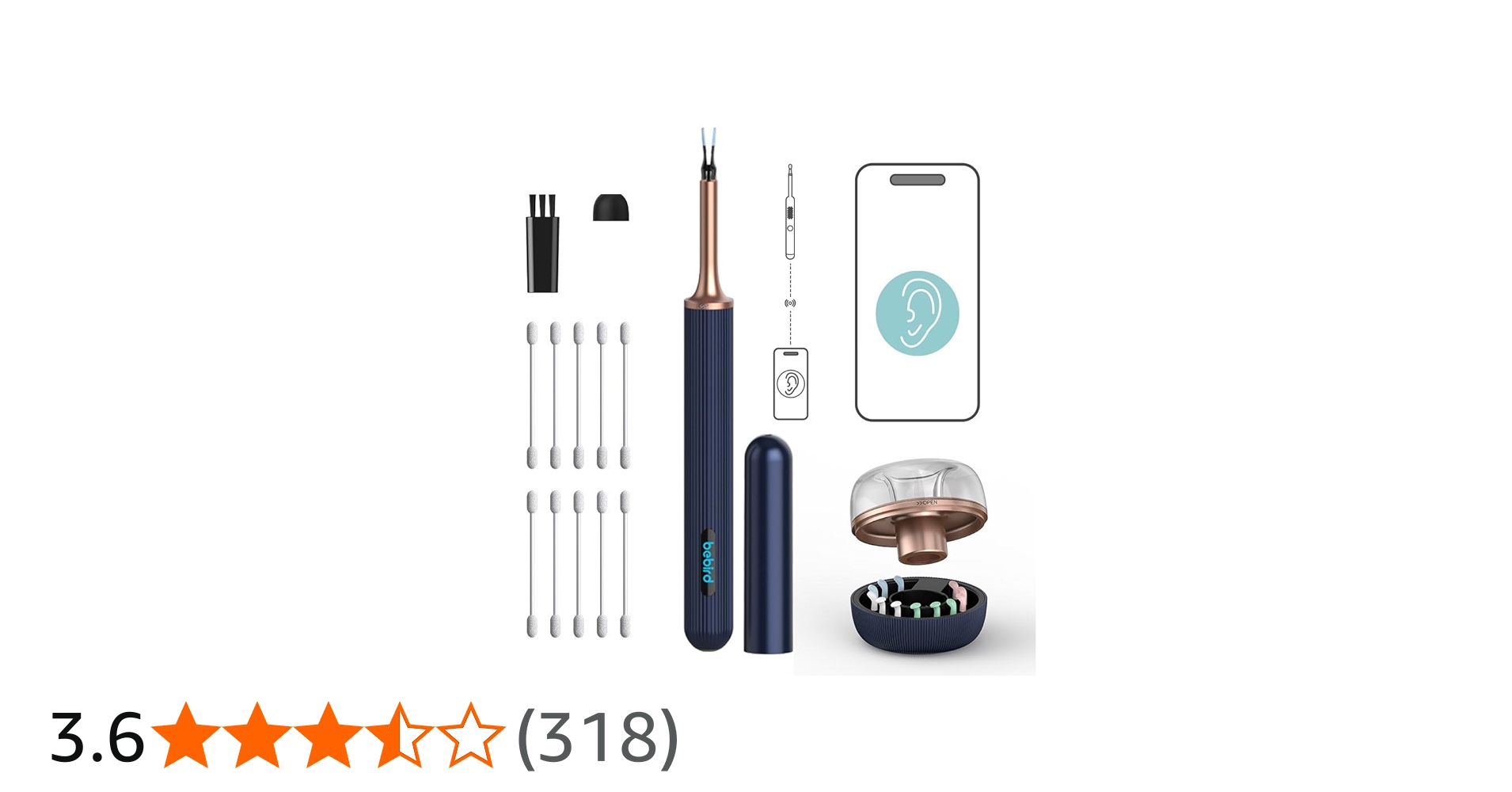 Amazon.co.jp: 耳かき カメラ BEBIRD® Note3 Pro Max メカニカルアーム