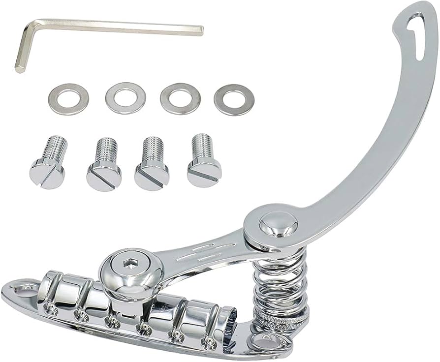 Amazon.co.jp: Goldo(ゴルドー) Les Trem LPタイプギター用トレモロ