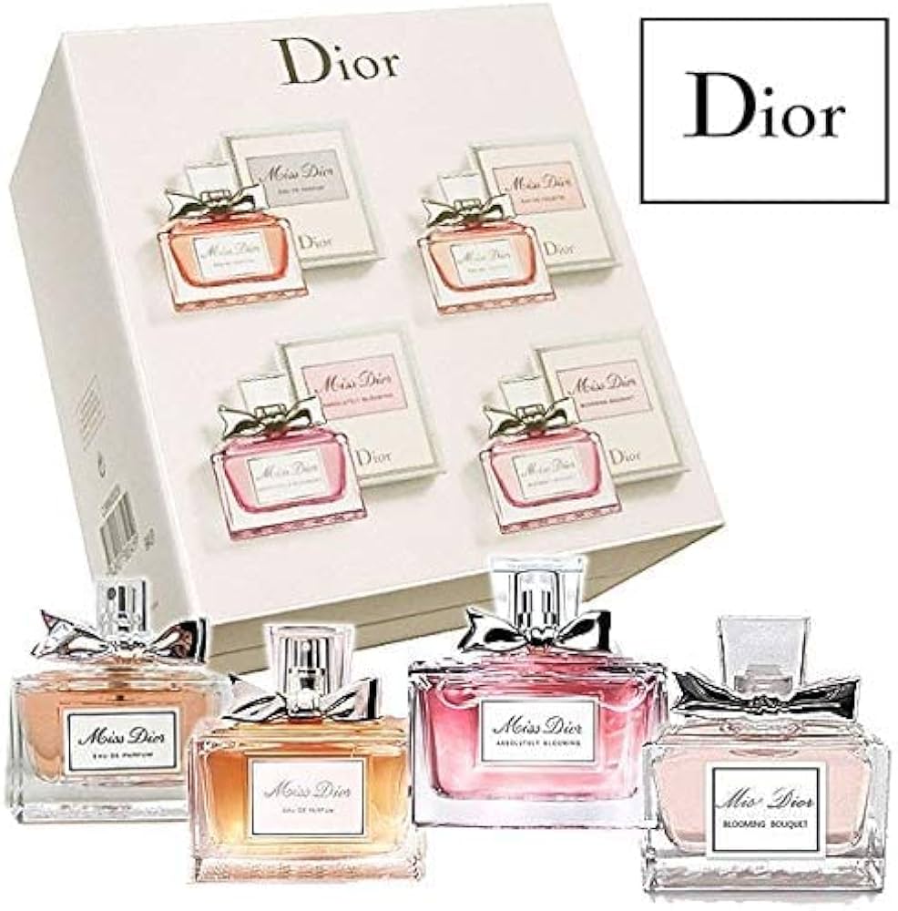 Amazon.com : Dior Miss La Collection for Women 4 X 5ml Mini Set