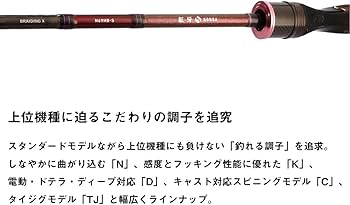 Amazon | ダイワ(DAIWA) タイラバロッド 紅牙 K65XHB-S・K | ダイワ
