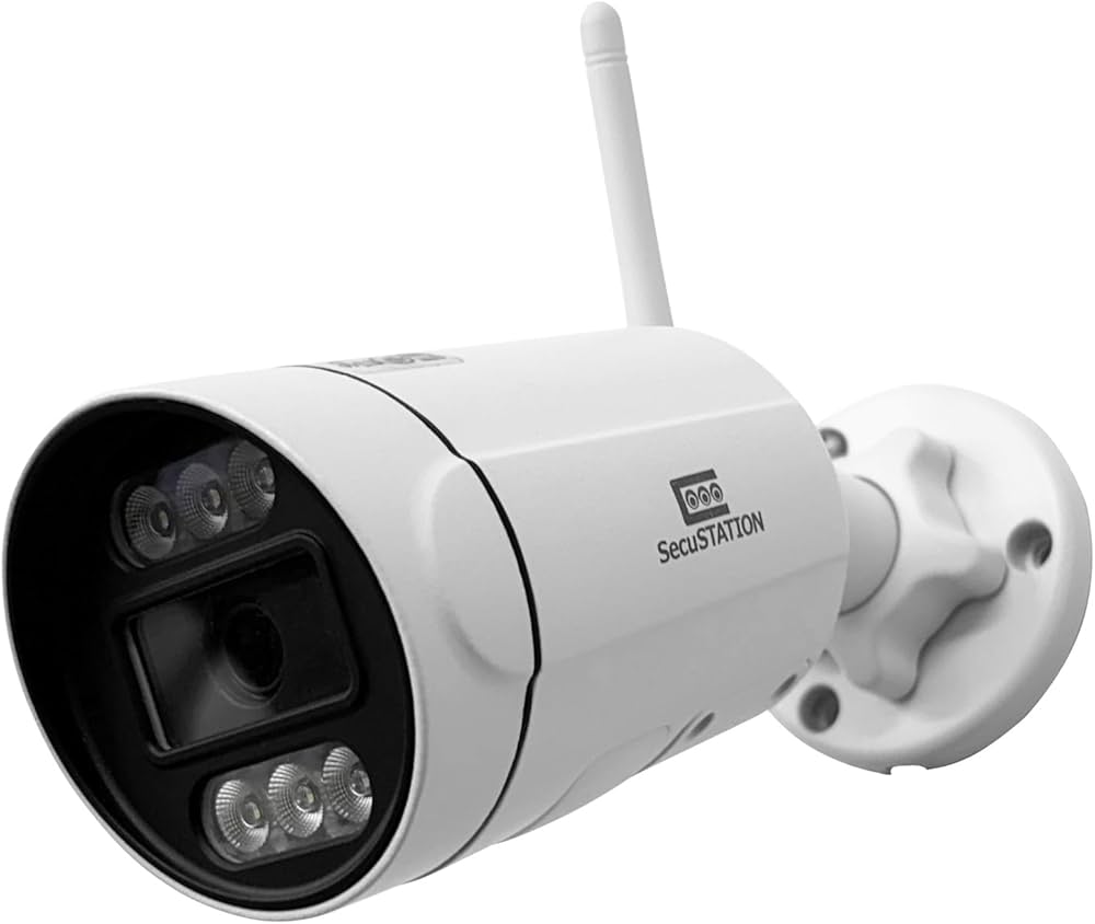 Amazon.co.jp: SecuSTATION 防犯設備士推薦 屋外 防犯カメラ 監視