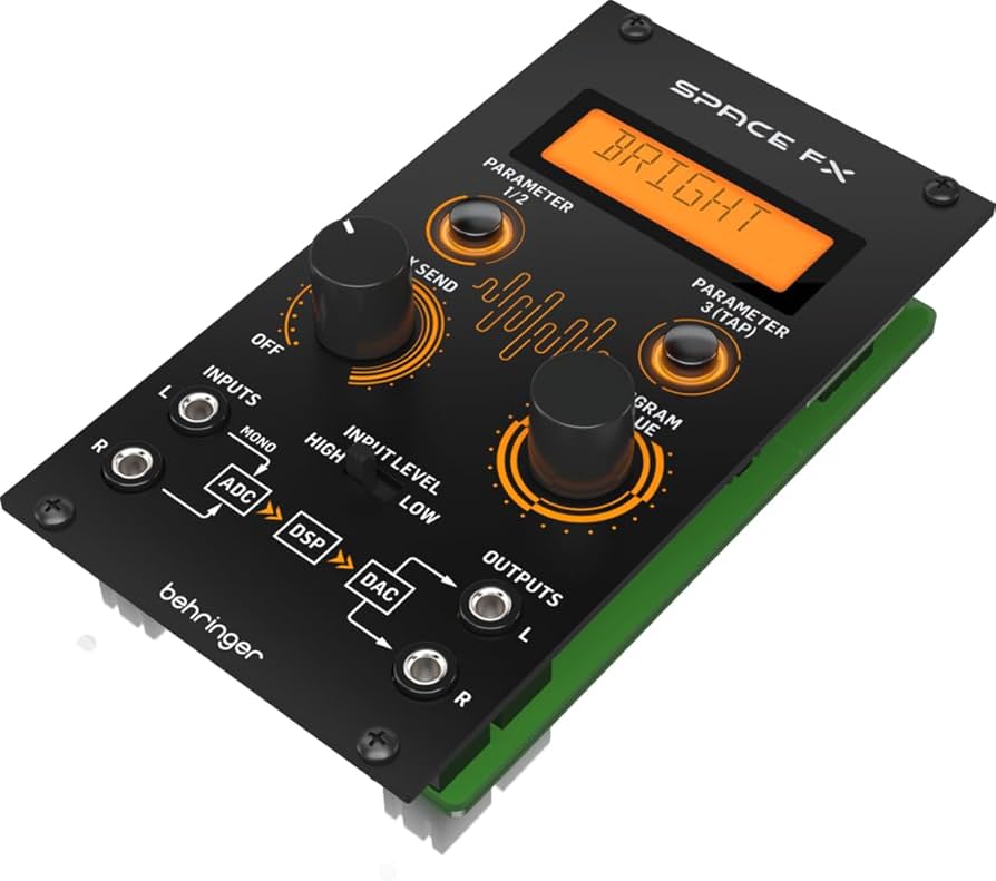 Amazon.com: Behringer SPACE FX 24-bit Sterio Multi-Effects Engine