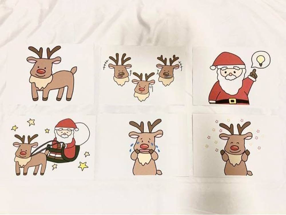 Amazon.co.jp: 赤鼻のトナカイ クリスマス クリスマスソング カード