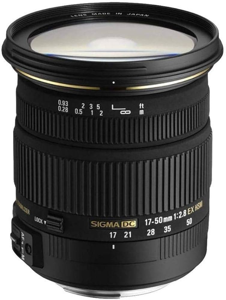 Amazon.com : Sigma 17-50mm f/2.8 EX DC OS HSM FLD Large Aperture