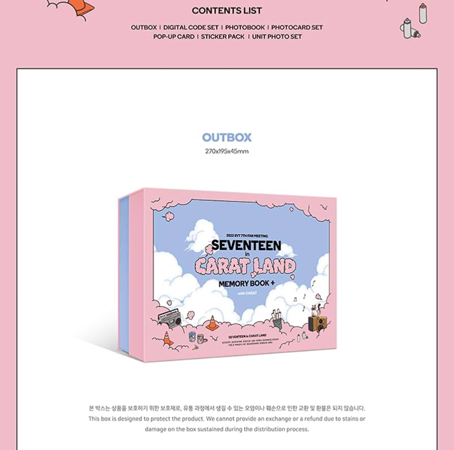Amazon.com: SEVENTEEN 2023 SVT 7th Fan Meeting [ SEVENTEEN in