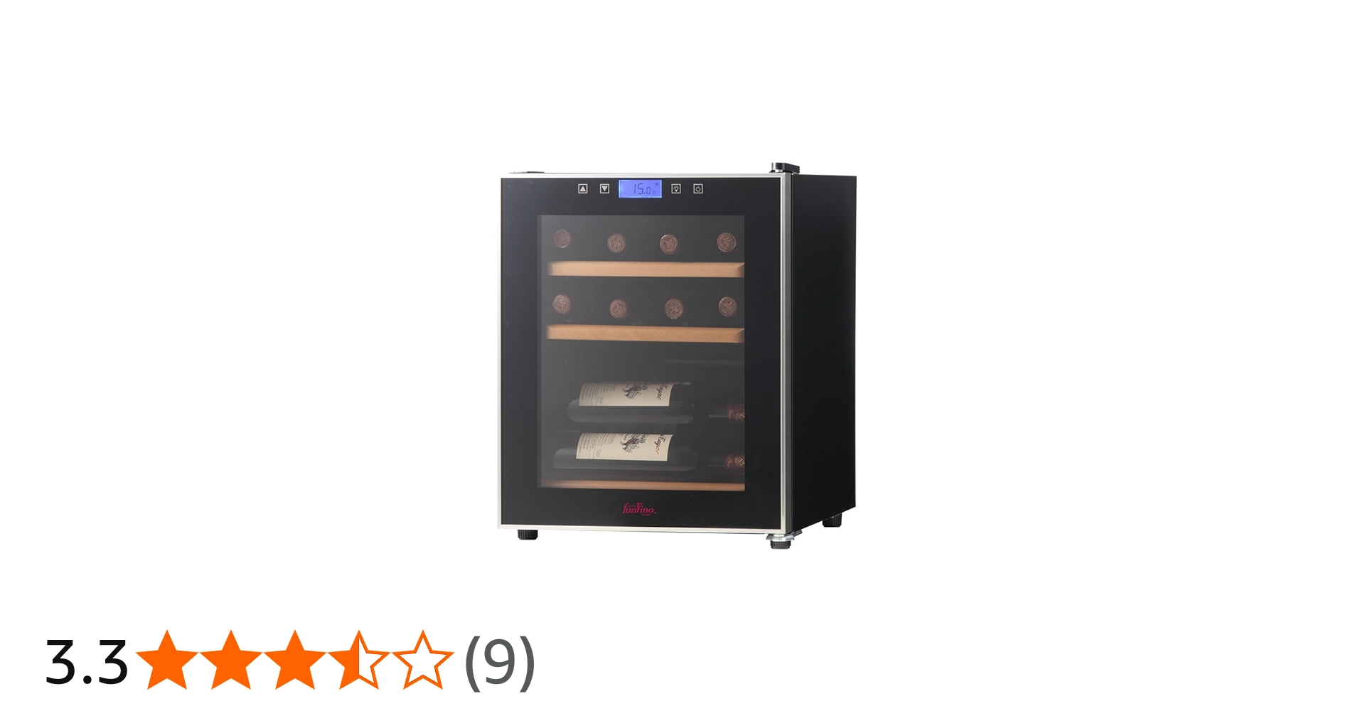 Amazon.co.jp: グローバル ファンヴィーノ 6035 左取手 12本用 SW-12