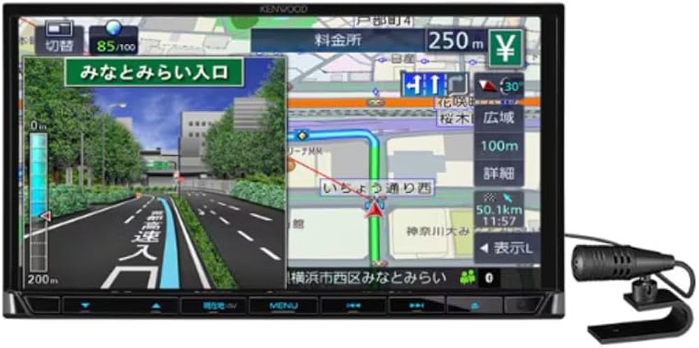 ケンウッド 7インチスクリーンカーム MDV-D311W、2024 ケンウッド 7