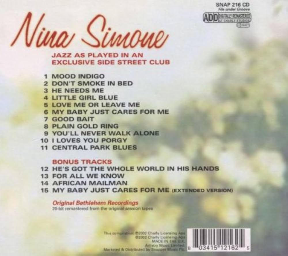 Amazon.co.jp: Nina Simone: ミュージック