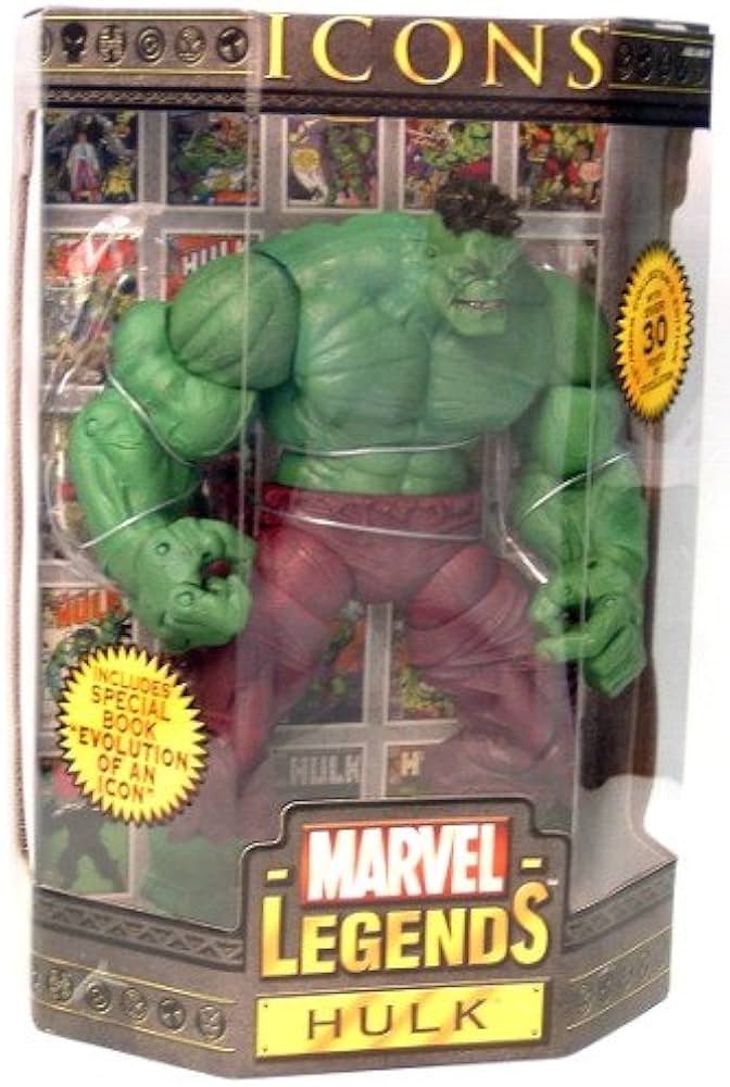 Amazon.com: Marvel Legends Icon Hulk 12-inch Action Figure : Toys